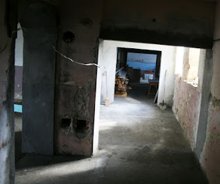 Looking back up the corridor from the winter dining area Looking back up the corridor from the winter dining area