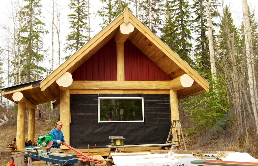 Small Log Cabin for Sale at Horsefly Lake BC, British Columbia, Canada