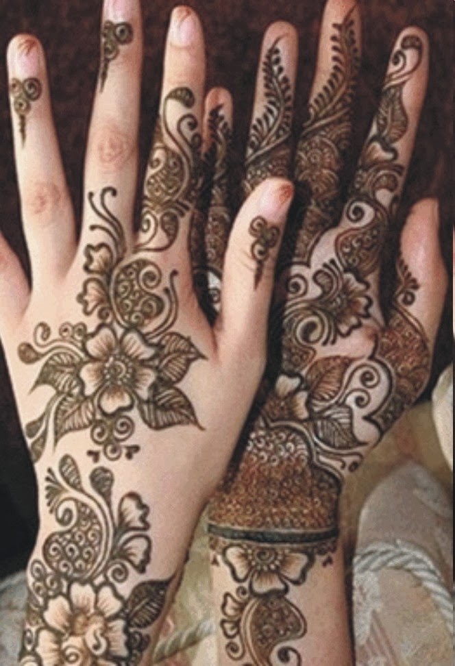 Latest And Stylish Collection Of Mehndi Designs From 2014 WFwomen