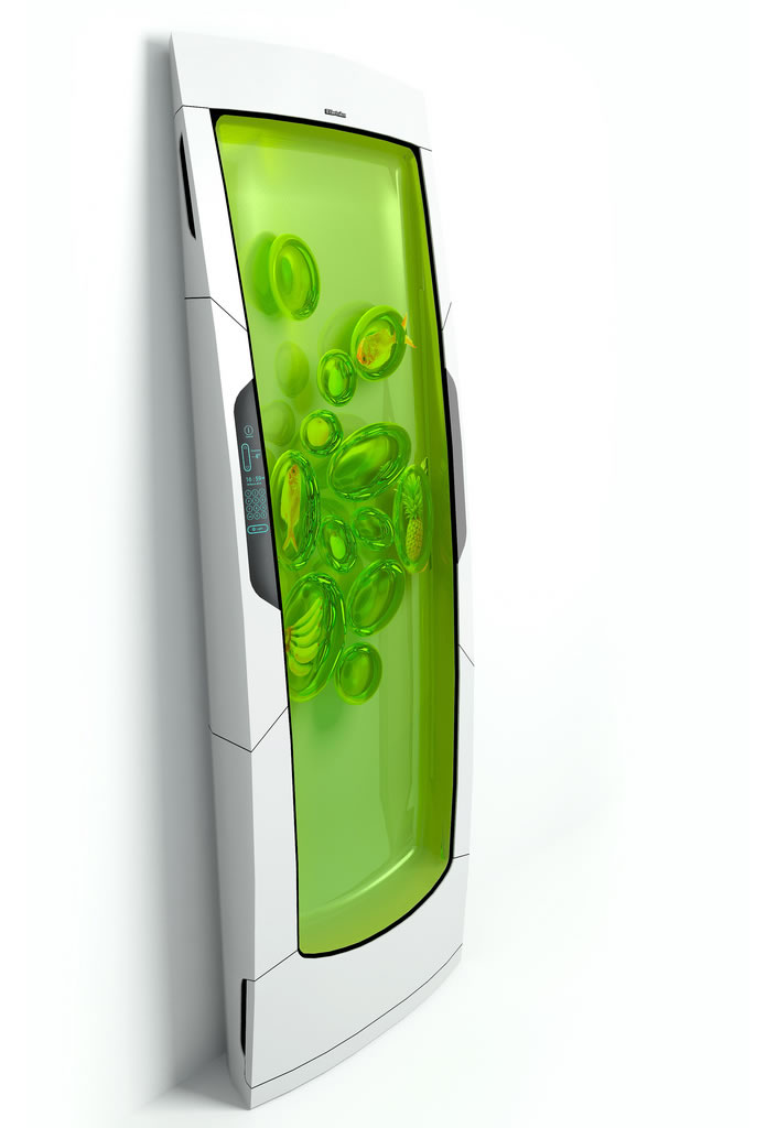 Futuristic Biopolymer Gel Fridge Now That's Nifty