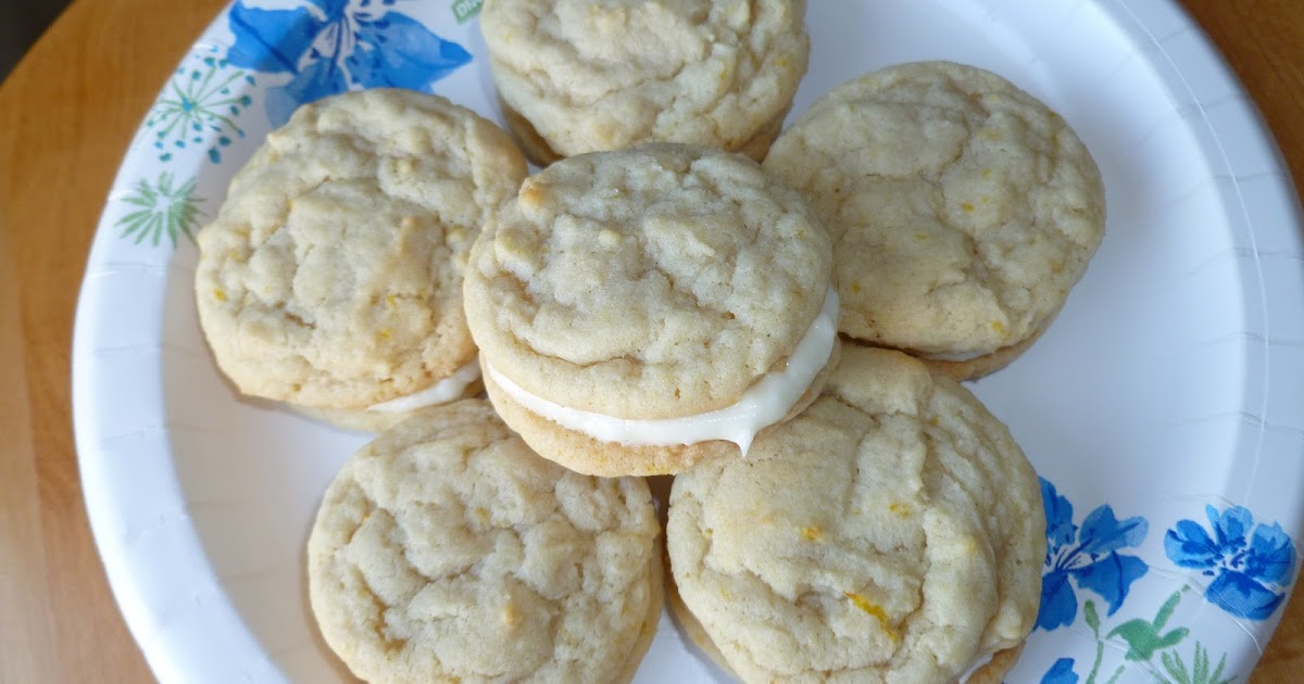 The Pastry Chef's Baking Orange Sandwich Cookies
