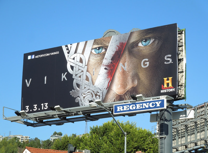 Vikings season 1 History billboard Vikings season 1 History billboard