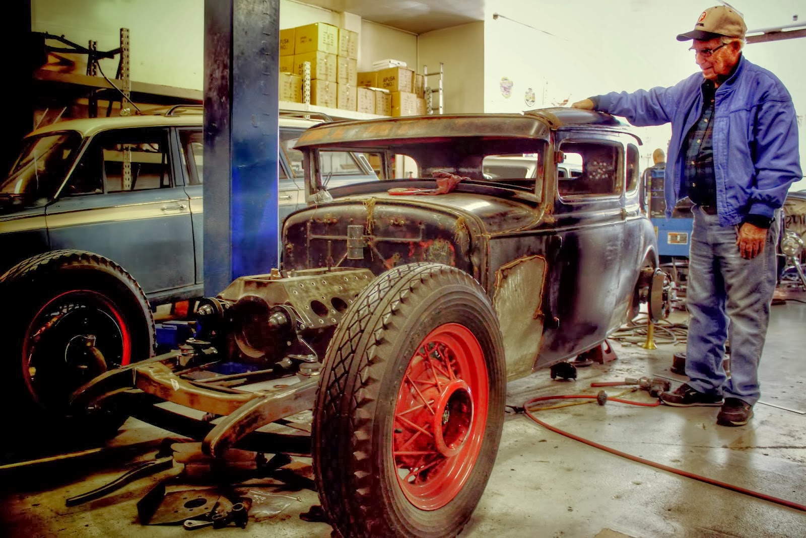 VAPHEAD Limeworks Riley Automotive frame