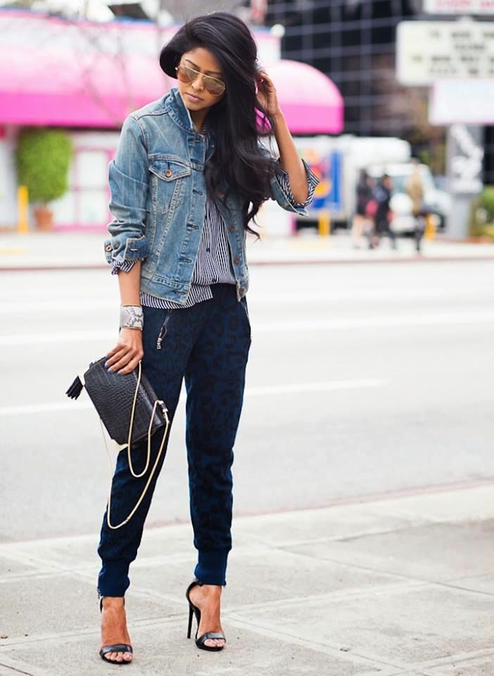 Inspo Avenue Jogging & Heels Fashion Avenue