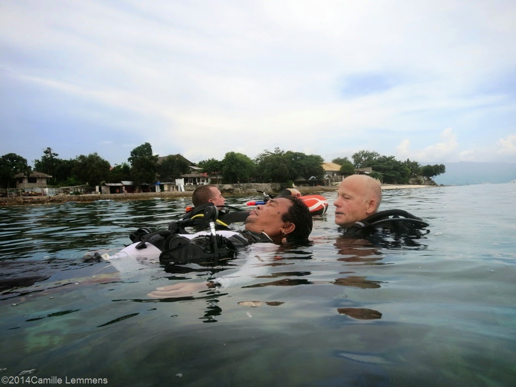PADI IDC Moalboal, Philippines, May 2014 Rescue exercise 7