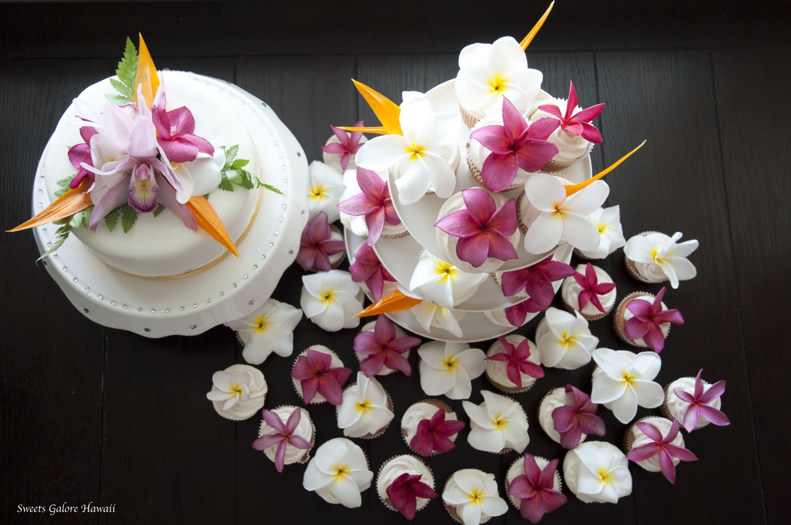 fondant plumeria
