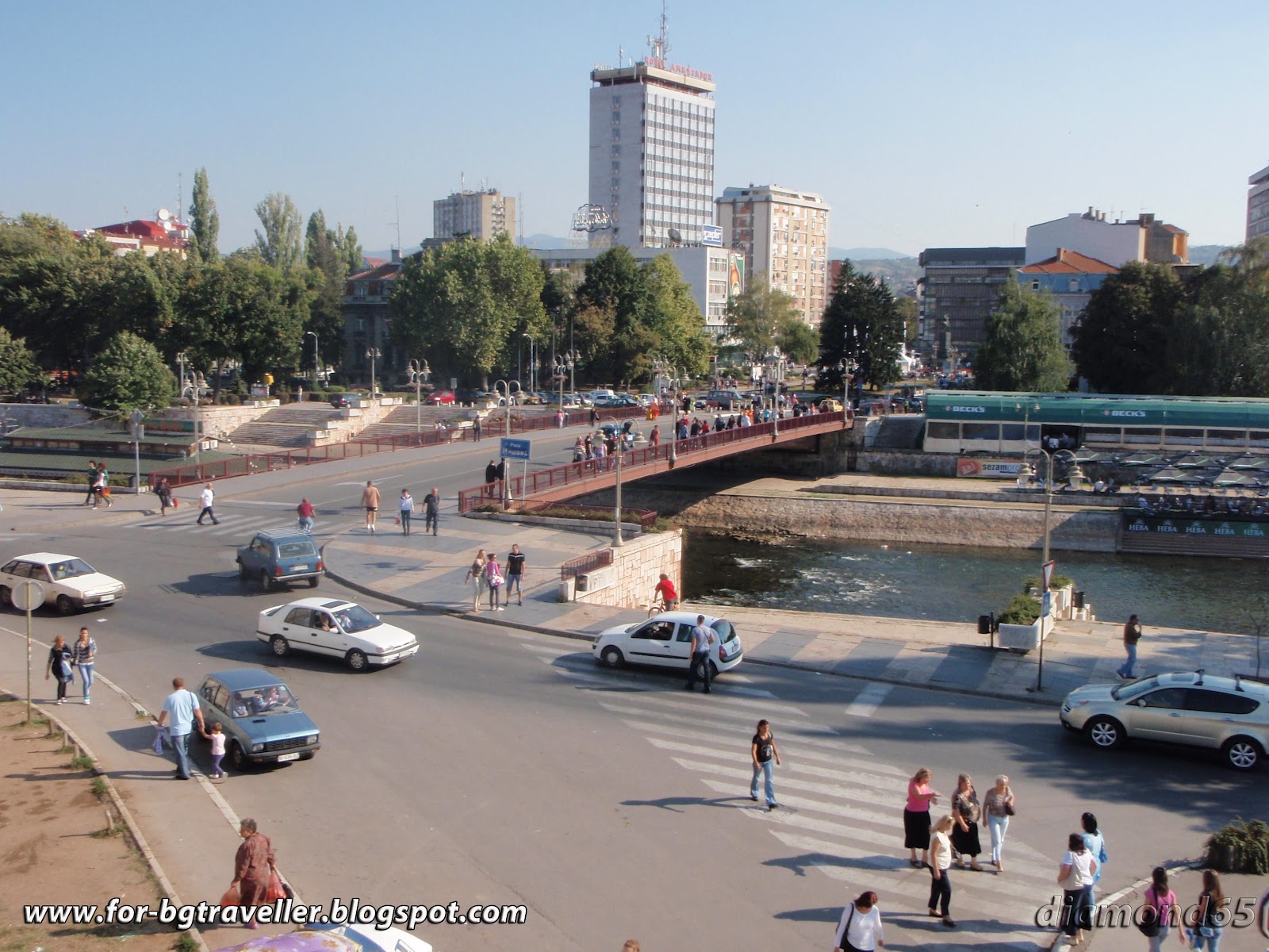 ...за българския пътешественик: гр.Ниш, Сърбия