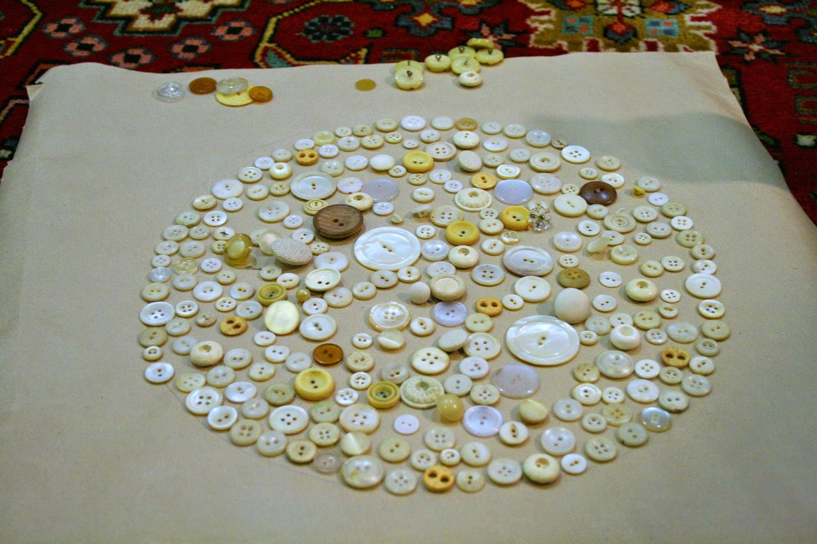 Marsha's Creekside Creations How to Make a Vintage Button Pillow Cover