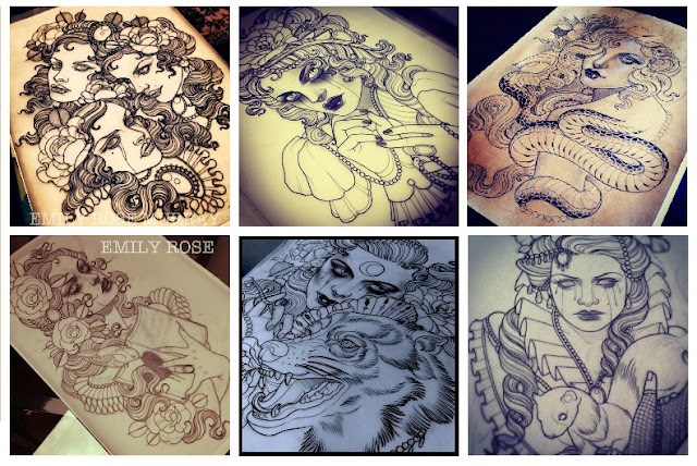 Fresh Savagery Blog | PDX | Tattoo Lifestyle: The Art of Emily Rose ...