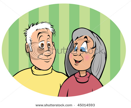 Cartoon Grandparents