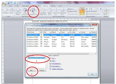 Tutorial Mail Merge