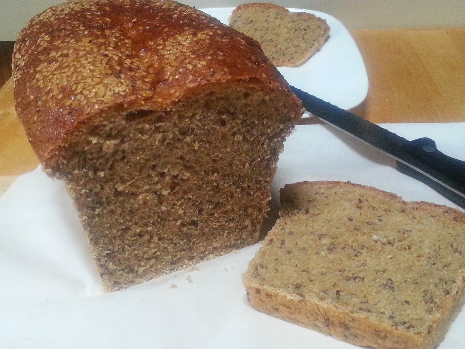 Simple Baking Quinoa Whole Wheat bread