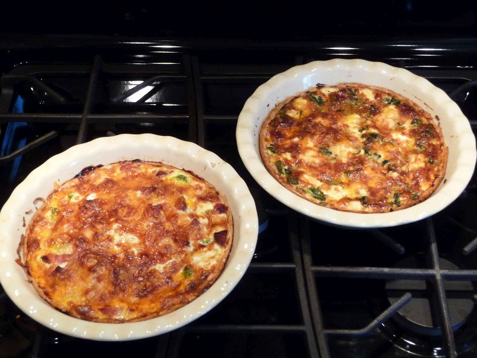 Eat Like Your Grandma Two Types of Quiche