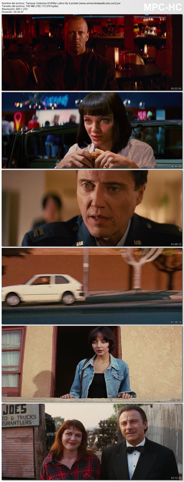 Capturas de la película.