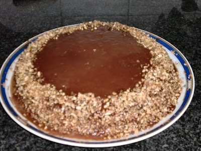 Tarta Chocolate Y Crocanti De Almendras
