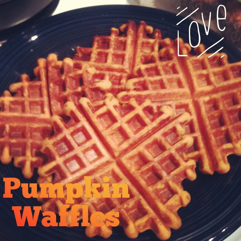 Gluten Free Pumpkin Waffles
