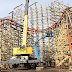 Novas imagens da construção da Goliath no Six Flags Great America