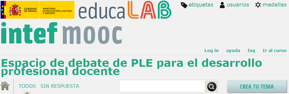 Debates MOOC PLE