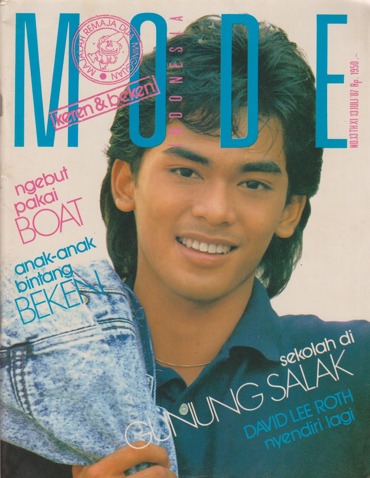 Jarnawi Aliun is Aliun Hamidy's Son: Majalah Mode (2)