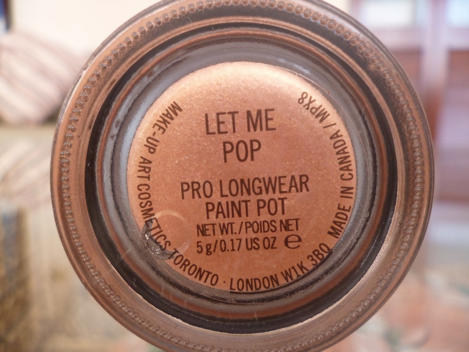 Meg's Boutique MAC Paint Pot Let Me Pop