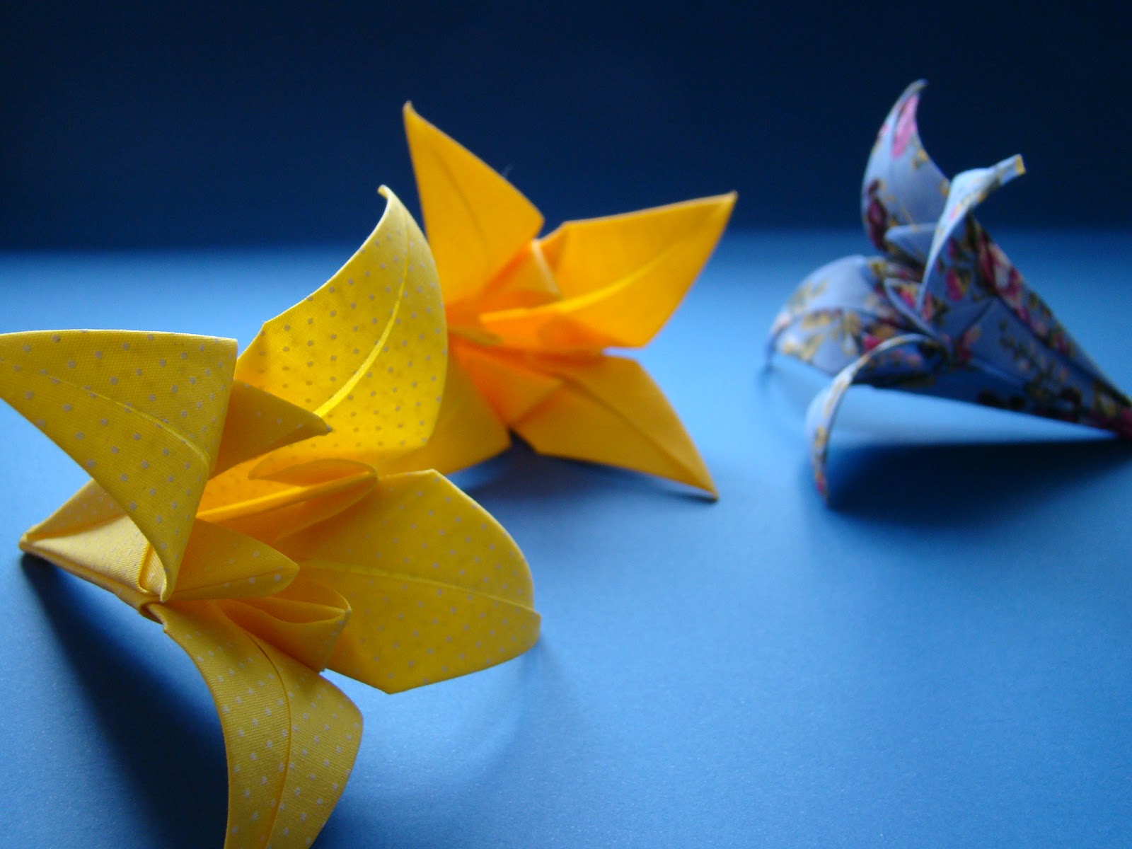 meemo origamis: flores de origami
