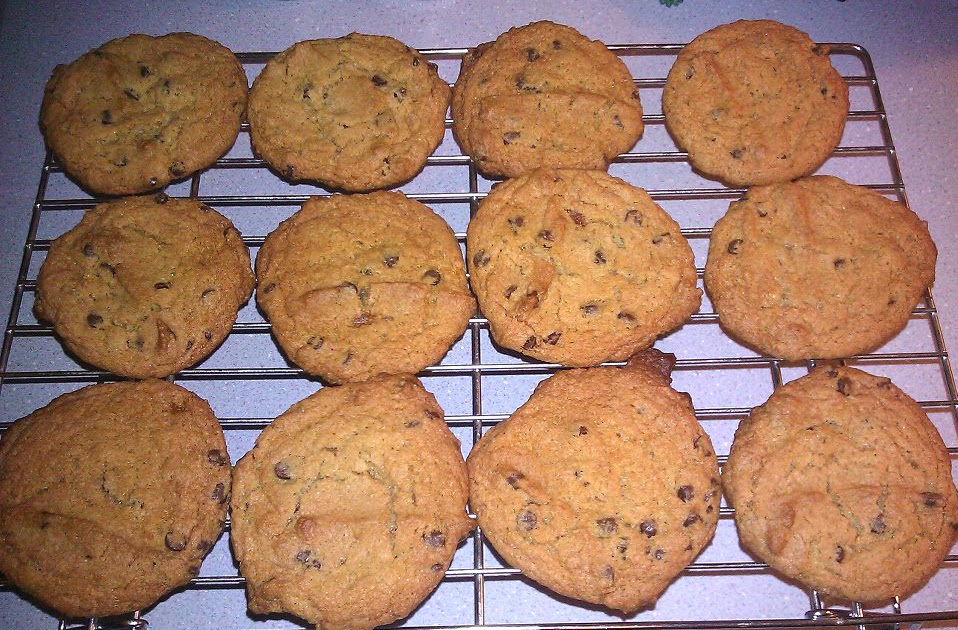 The Polkadot Rocket Chocolate Chip Cookies, allergy safe!