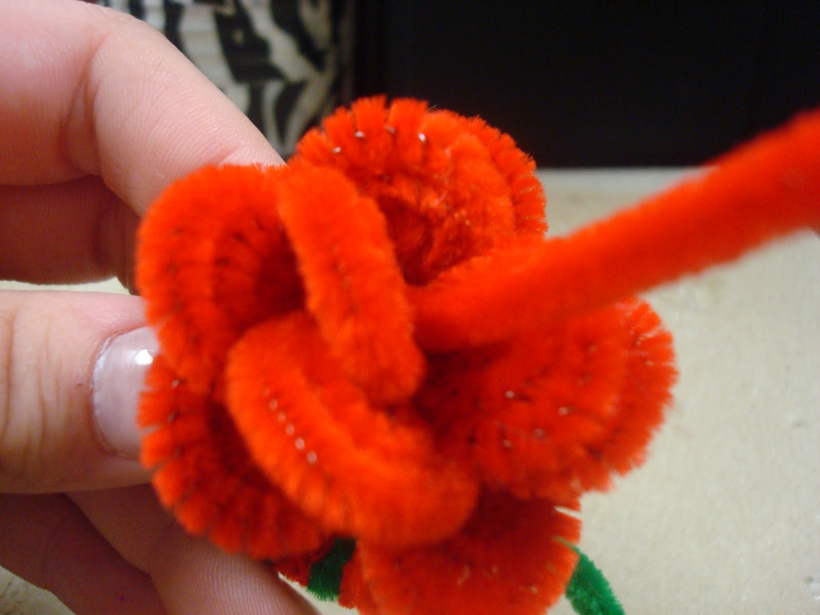 RingO Crafts Pipe Cleaner Rose Ring Tutorial