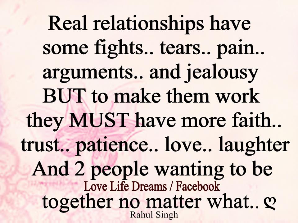 Love relationship in patience Understanding the