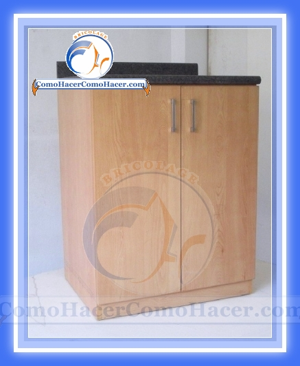 Así de facil se hace un mueble para la cocina. - Taringa!