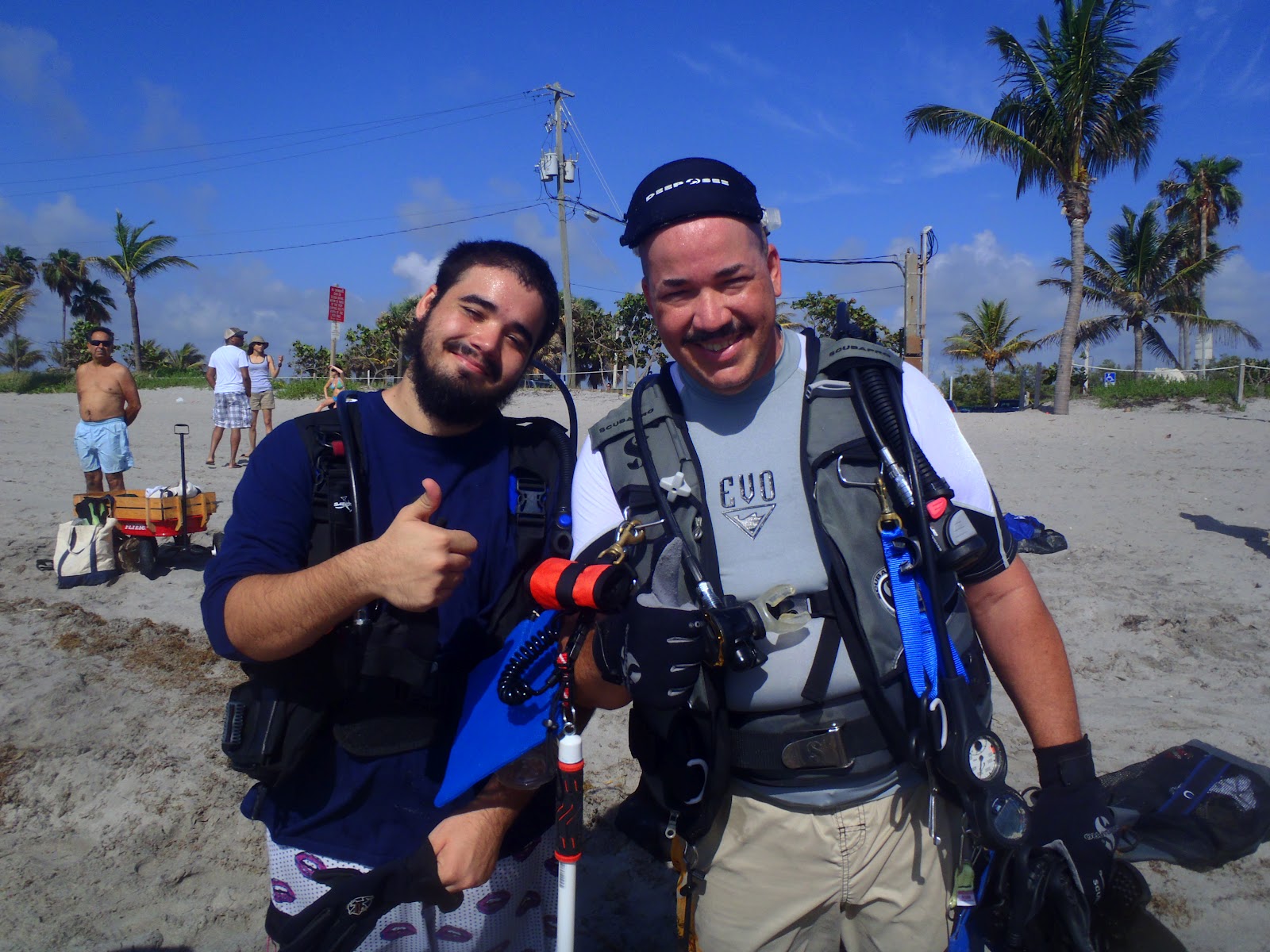 Diveonauts DIVE!!! Dania Beach Pier Cleanup