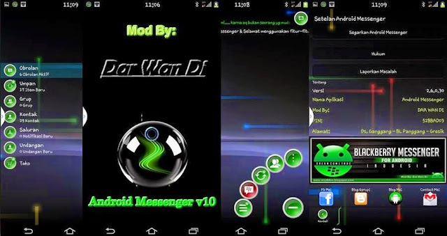 BBM Mod Android Messenger V10 (New Update)
