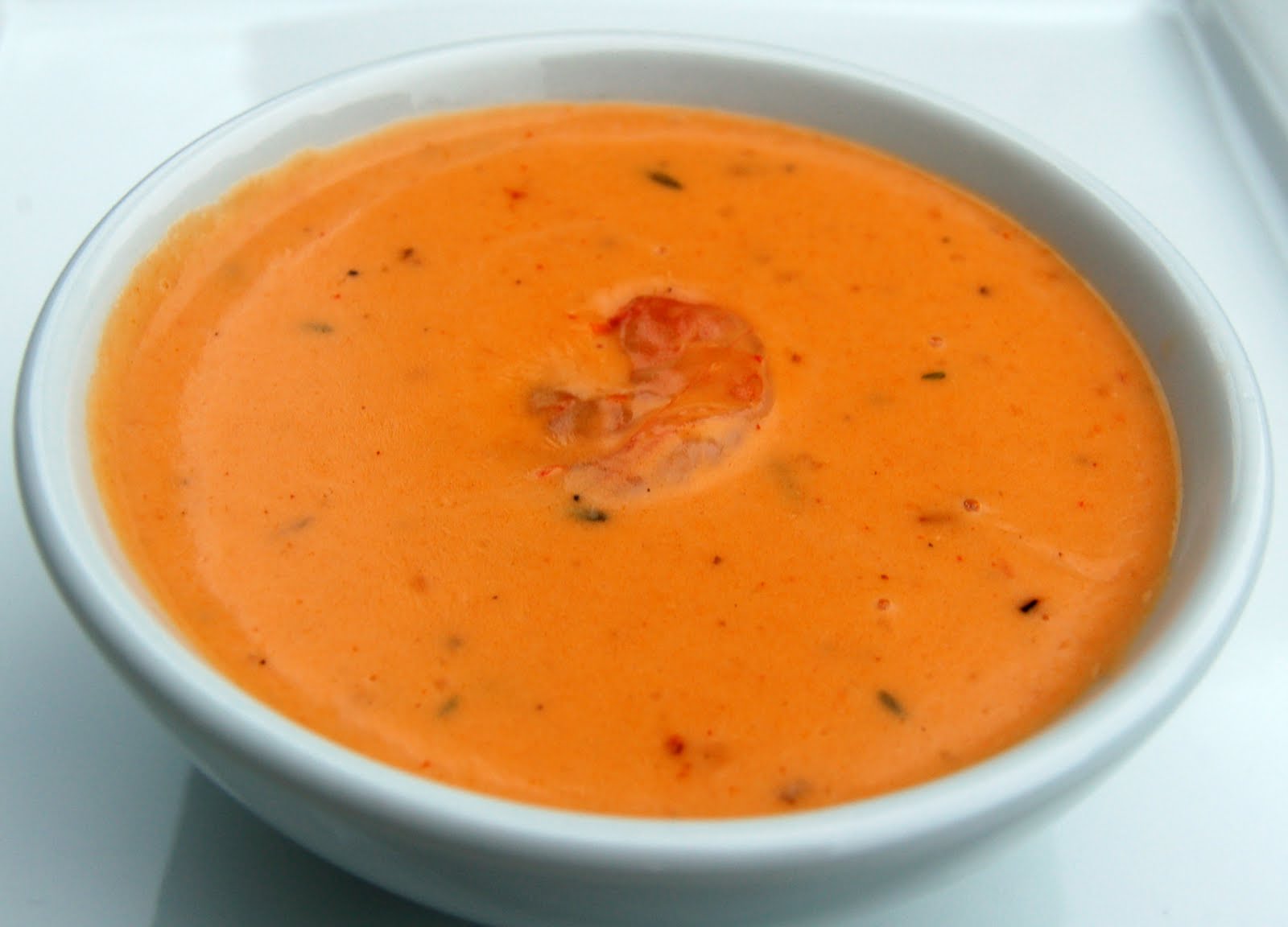 Shrimp Bisque Souffle Bombay