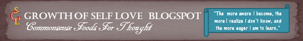 Growth of Self Love Blogspot