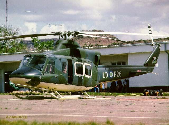 Fuerzas Armadas de  Lesotho  Agusta-Bell+AB+412+-+AB+412+LDF-26+