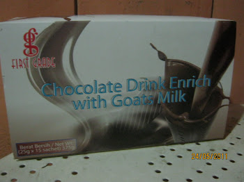 CHOCOLATE DRINK ENRICH WITH GOAT MILK
