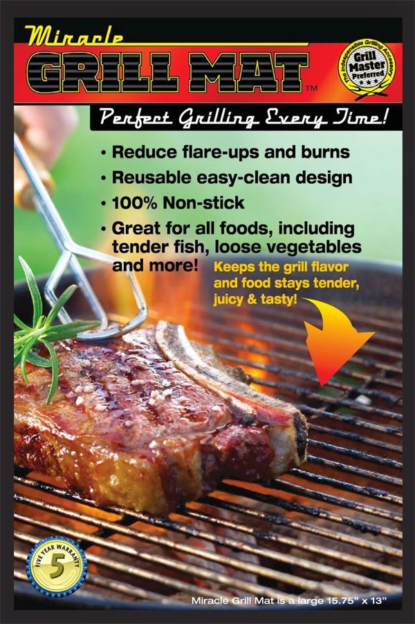 Holy Cannoli Recipes Review & Giveaway The Miracle Grill Mat