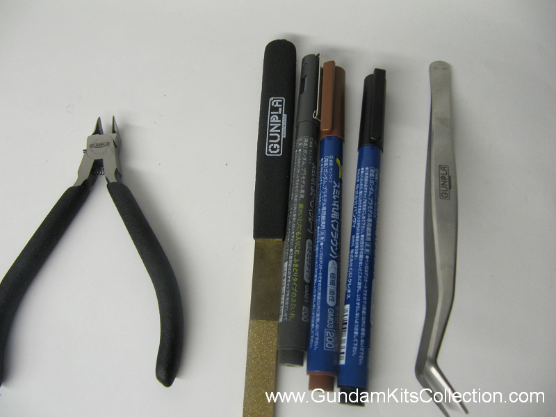 Gunpla Exclusive tool kit gundam kits collection