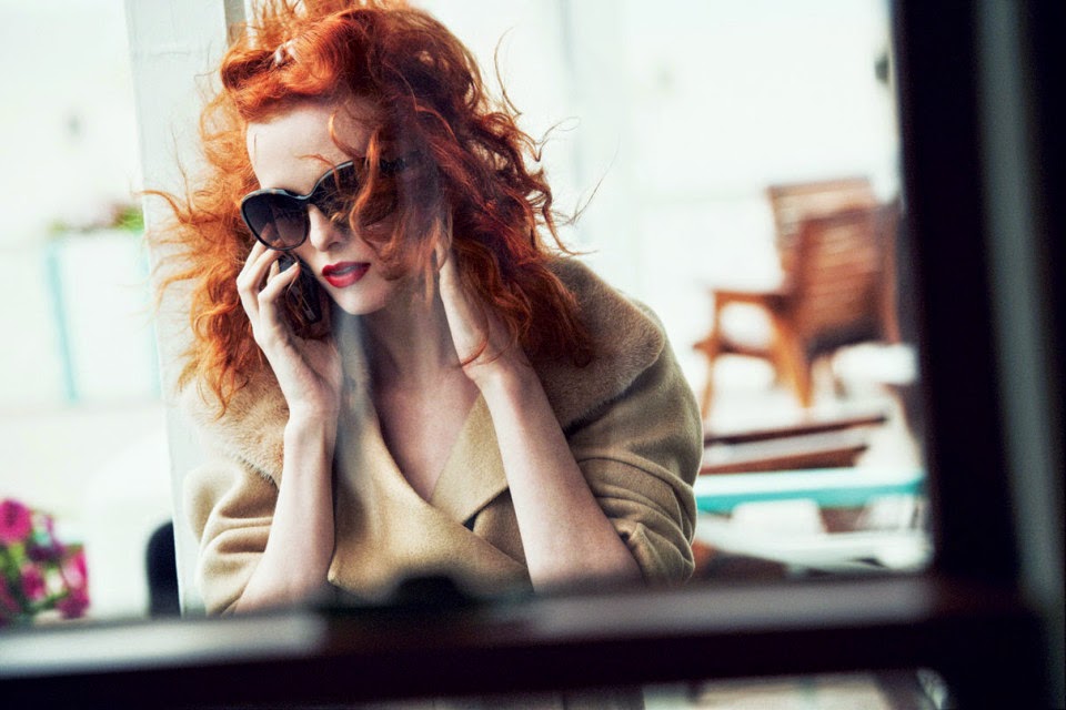 Karen Elson by Peter Lindbergh for Vogue US (October 2011) | Ses Rêveries Karen Elson by Peter Lindbergh for Vogue US (October 2011) | Ses Rêveries