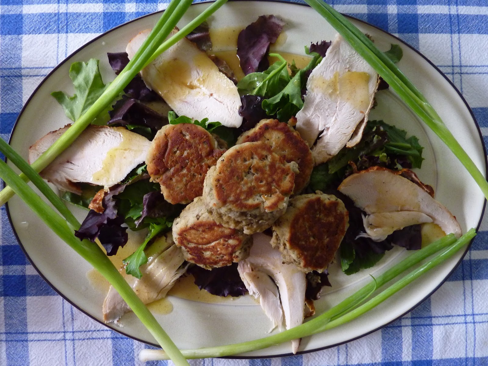 Mamatouille eggplant fritters
