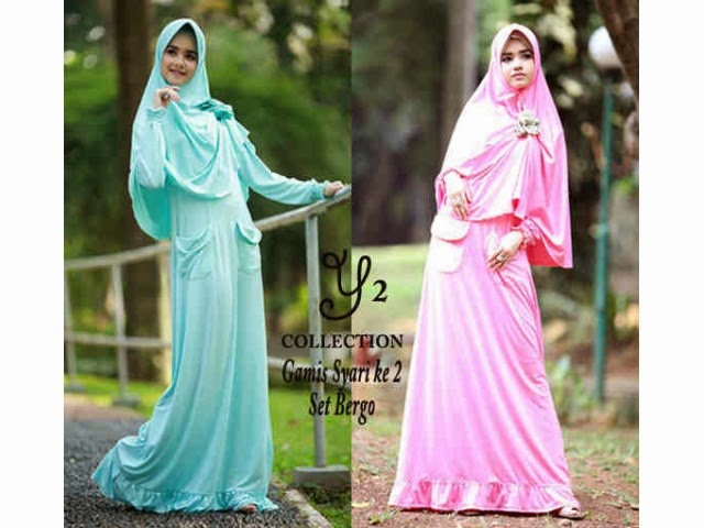 baju nikahan syari murah
