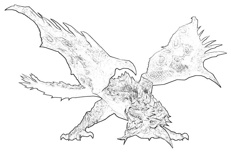 Monster Hunter Frontier Rathian Portrait | Surfing