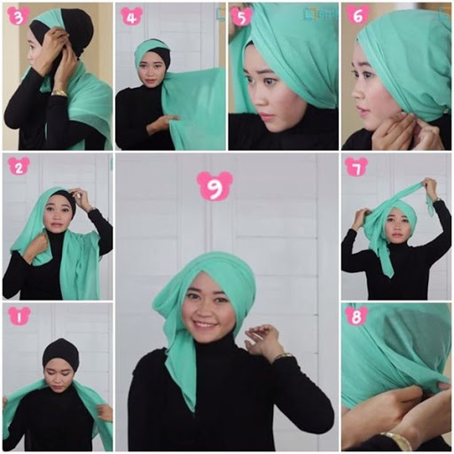 contoh tutorial hijab segi empat kreasi demam isu terbaru 2017/2018 contoh tutorial hijab segi empat kreasi demam isu terbaru 2017/2018