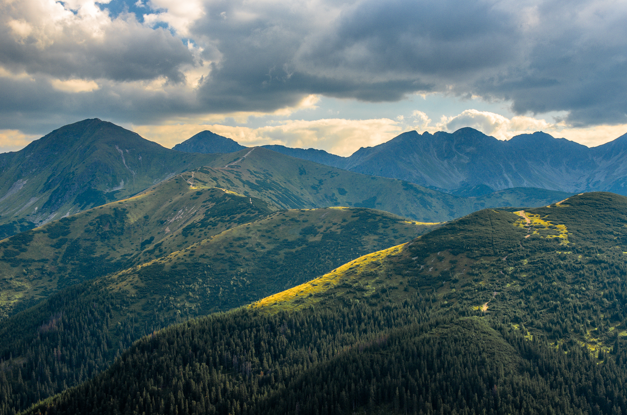 Bobrowiec zachód słońca...