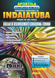 Apostila para o concurso Prefeitura de Indaiatuba 2015.
