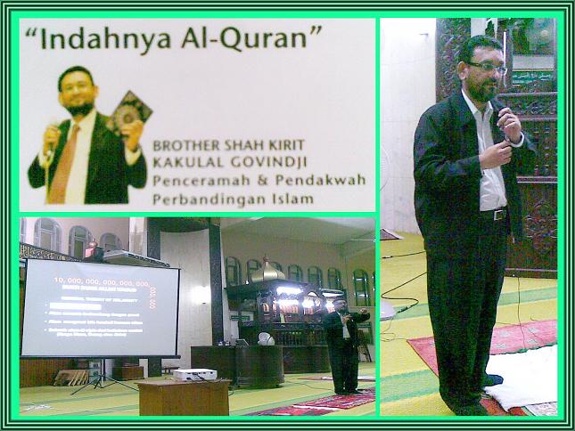 Kuliah Maghrib Brother Shah Kirit Kakulal Govindji di Masjid Tun Abdul Aziz, Seksyen 14, Petaling Jaya - 10 Mac 2011 www.mymaktabaty.com