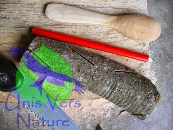 Unis Vers Nature: Fabriquer sa cuillère en bois