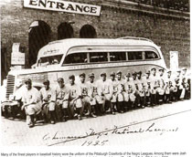 a famous negro baseball team