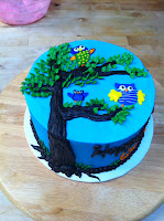 CakeCreated: Owl Cake