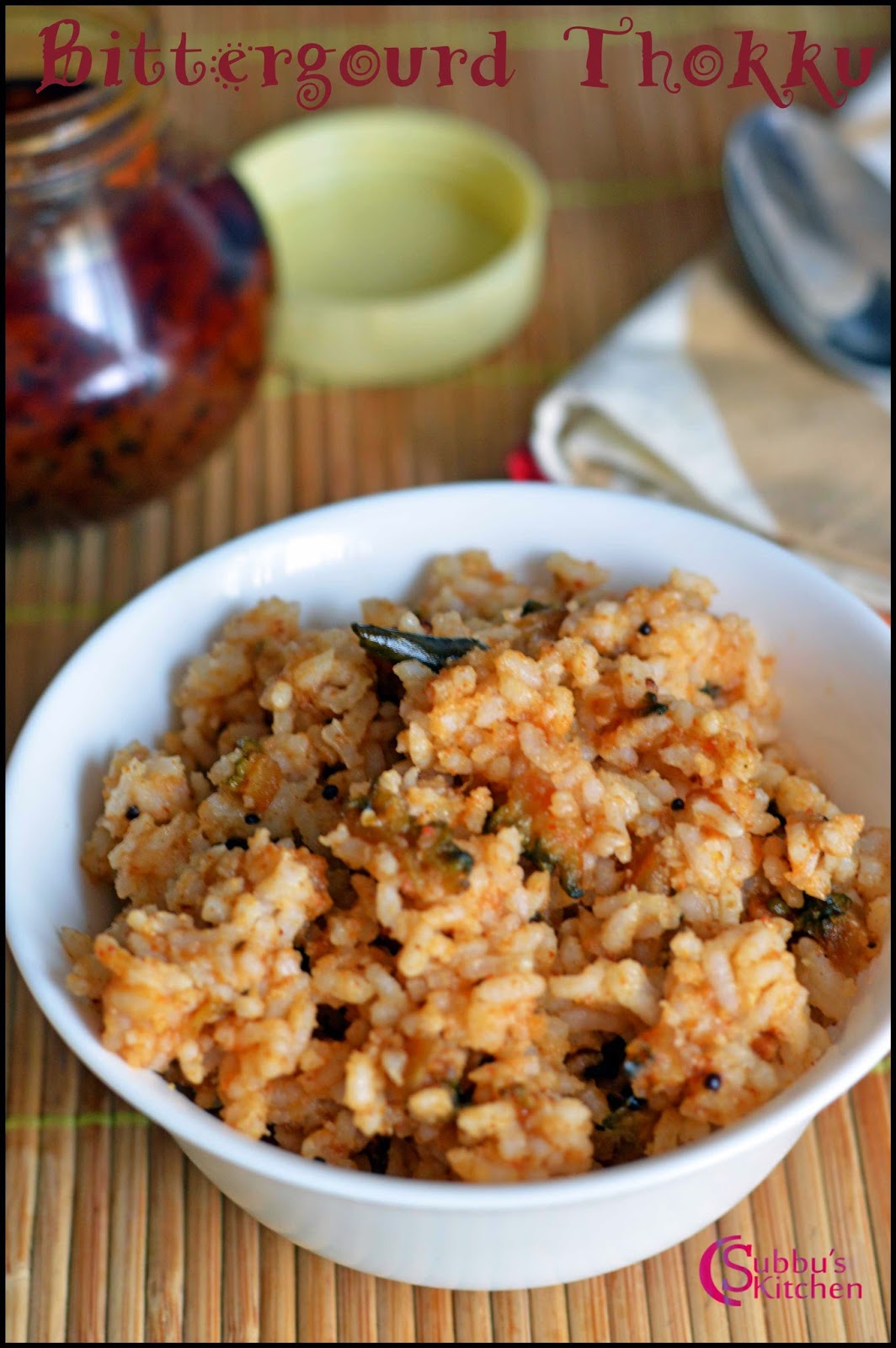 Bittergourd Thokku Recipe | Pagarkai Thokku Recipe Bittergourd Thokku Recipe | Pagarkai Thokku Recipe