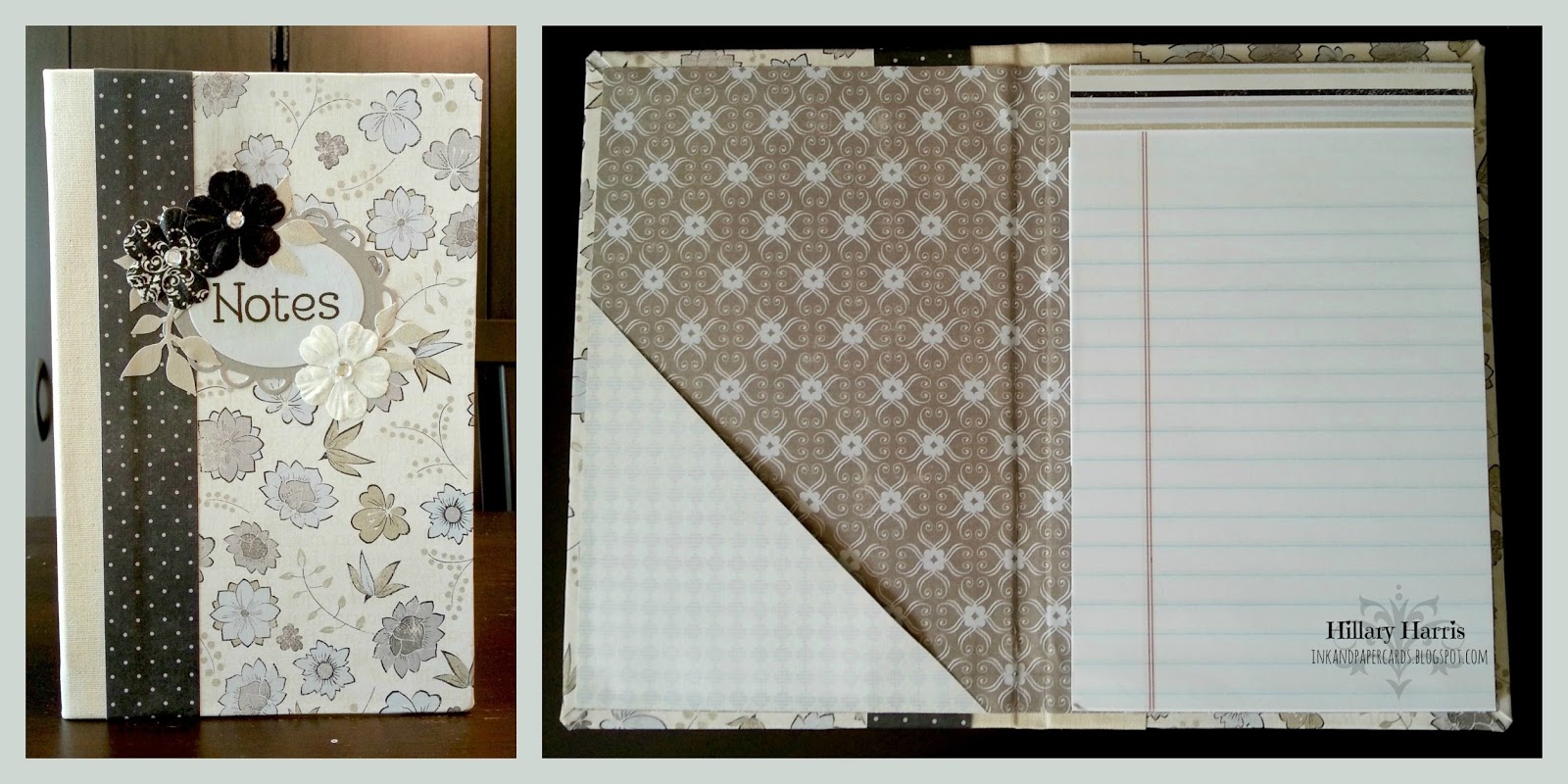 Ink and Paper Cards New fun project Memo notebook covers!